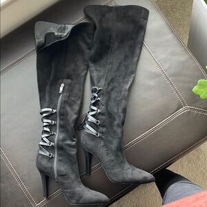 ECCO Black Women's Knee-High Boots